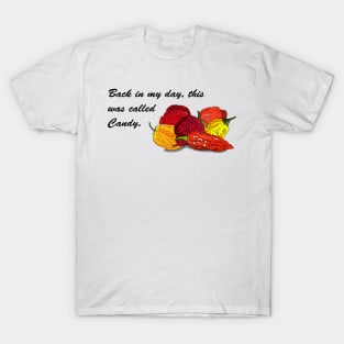 Chili Pepper Reaper Fatalii Moruga Habanero Bhut Jolokia T-Shirt